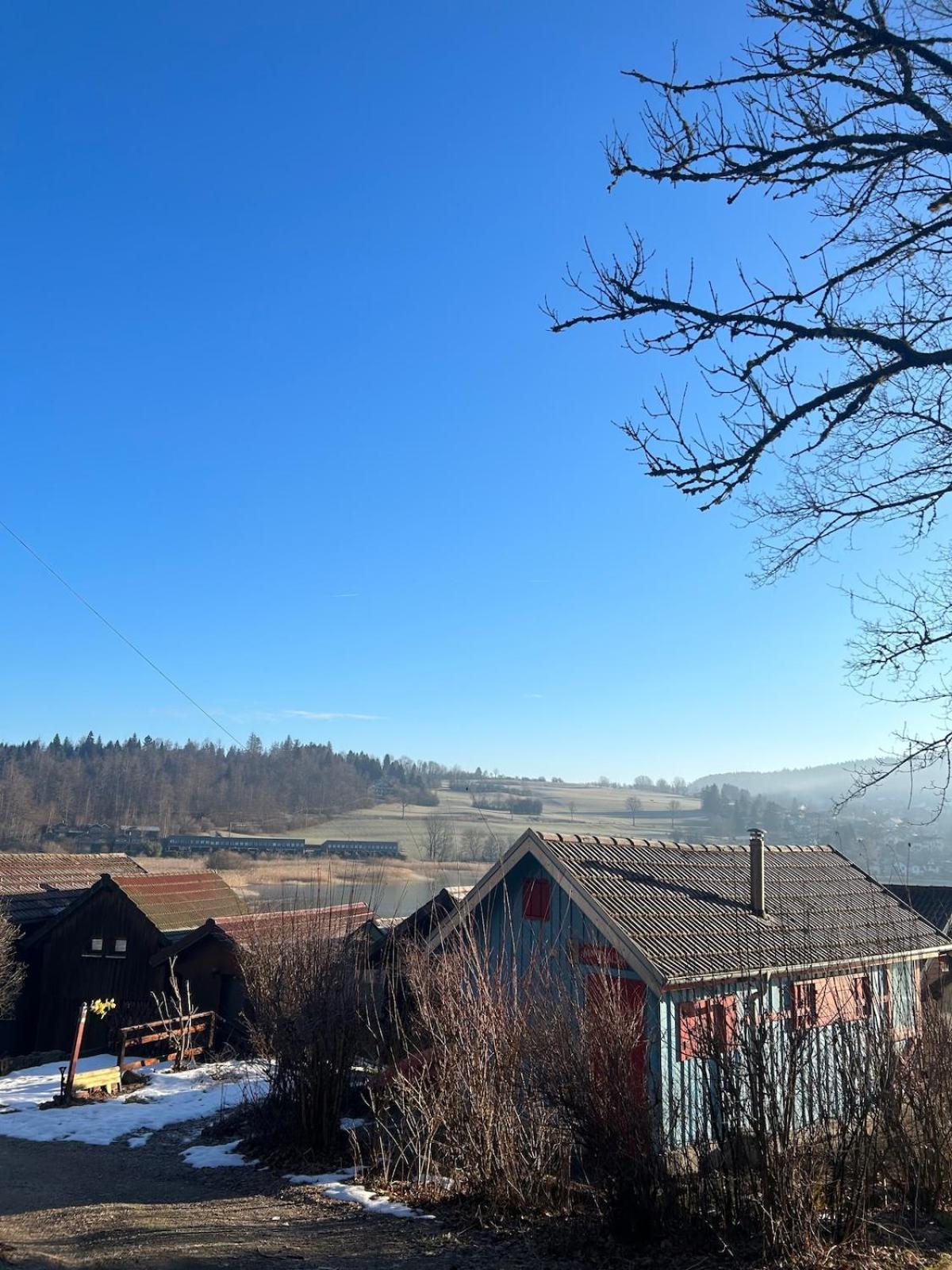 La Parenthese Vue Lac Les Grangettes Zewnętrze zdjęcie