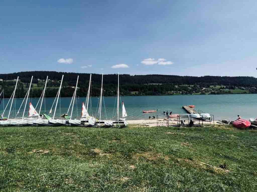 La Parenthese Vue Lac Les Grangettes Zewnętrze zdjęcie
