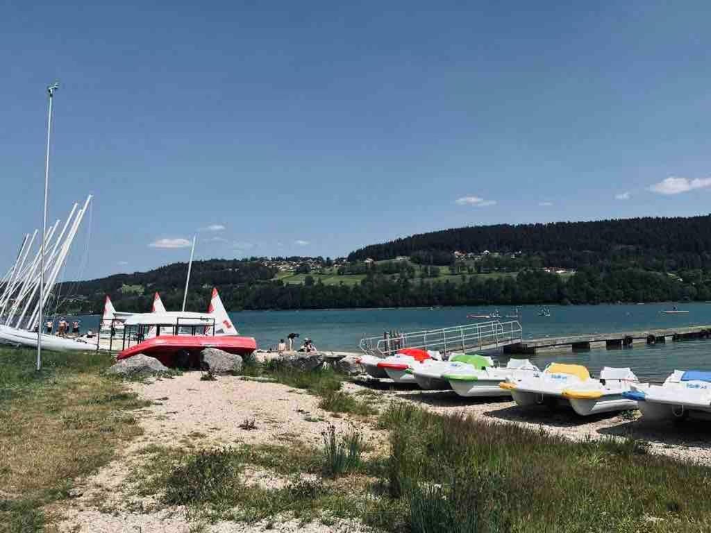 La Parenthese Vue Lac Les Grangettes Zewnętrze zdjęcie