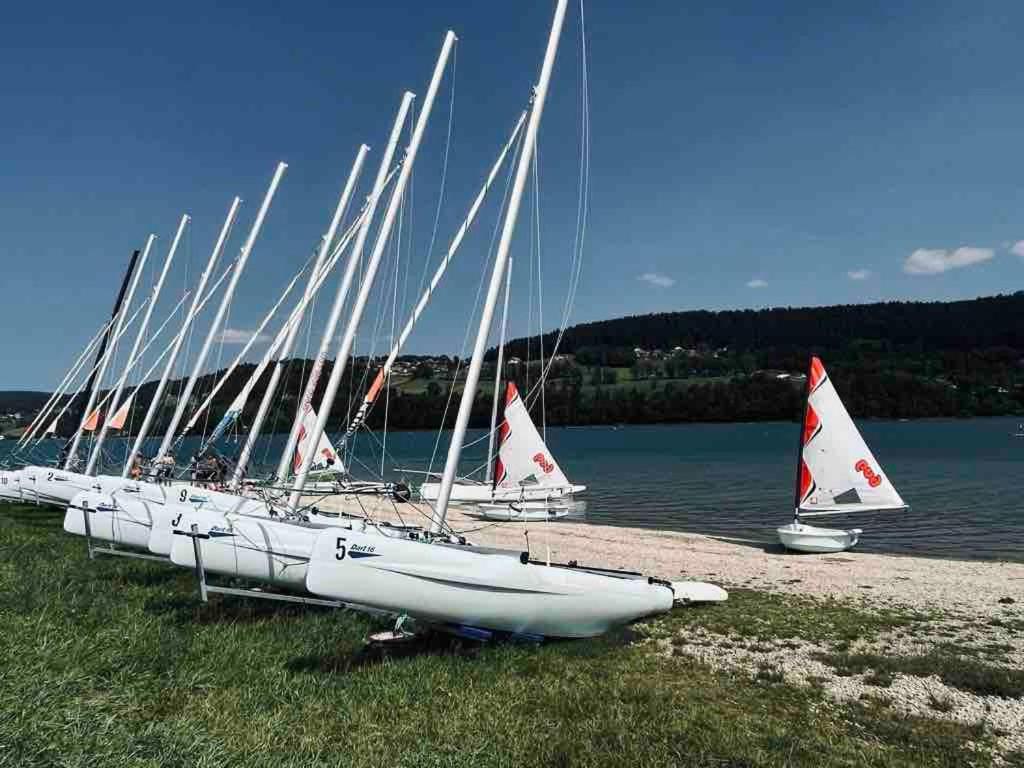 La Parenthese Vue Lac Les Grangettes Zewnętrze zdjęcie