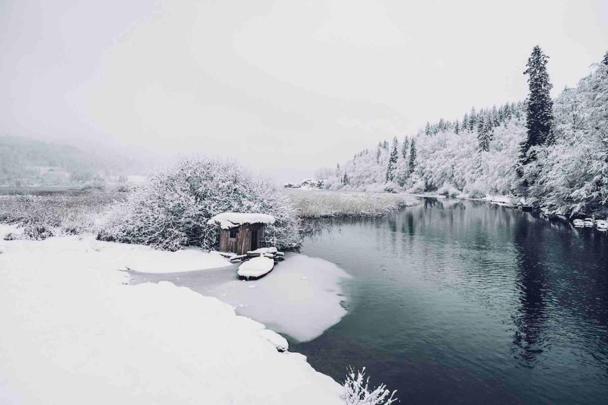 La Parenthese Vue Lac Les Grangettes Zewnętrze zdjęcie