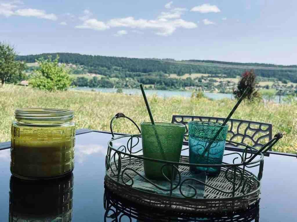 La Parenthese Vue Lac Les Grangettes Zewnętrze zdjęcie