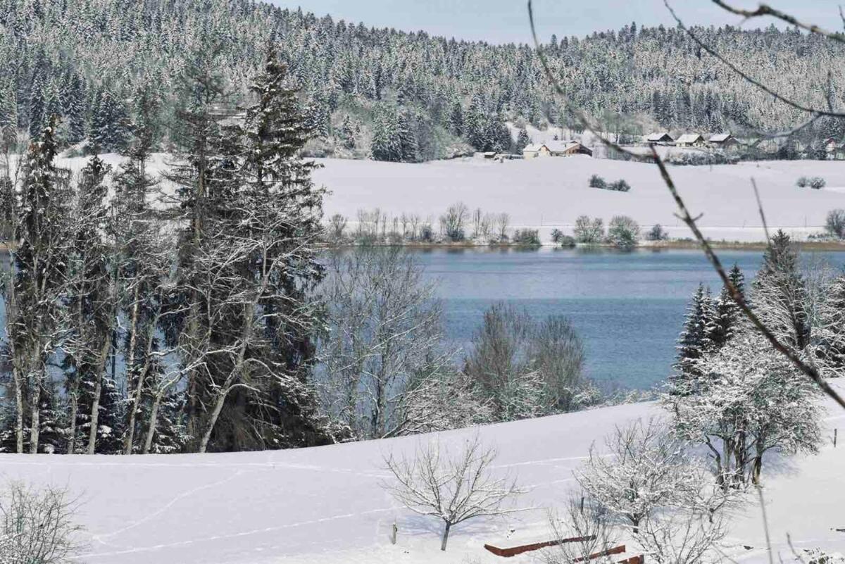 La Parenthese Vue Lac Les Grangettes Zewnętrze zdjęcie